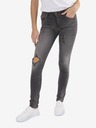 Diesel Tmavě šedé dámské skinny fit džíny Diesel Skinzee
