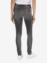 Diesel Tmavě šedé dámské skinny fit džíny Diesel Skinzee