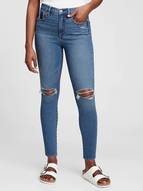 GAP Džíny skinny High Rise True GAP