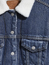 Levi's® Modrá dámská džínová bunda s umělým kožíškem Levi's®