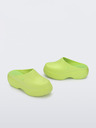 Melissa Zelené dámské pantofle Melissa Free Clog Platform
