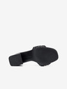 Steve Madden Černé dámské pantofle na širokém podpatku Steve Madden Aspyn