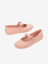Melissa Světle růžové dámské baleríny Melissa Soft Ballerina Velvet