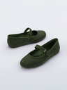 Melissa Khaki dámské baleríny Melissa Soft Ballerina Velvet