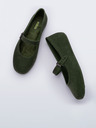 Melissa Khaki dámské baleríny Melissa Soft Ballerina Velvet