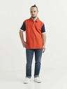 Celio Modro-oranžové pánské polo tričko Celio