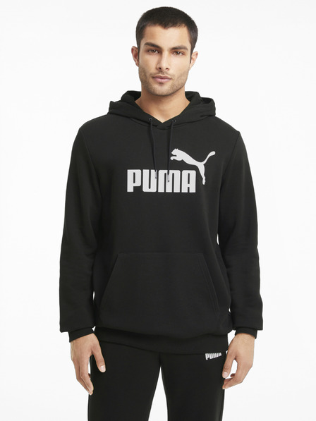 Puma Černá pánská mikina s kapucí Puma