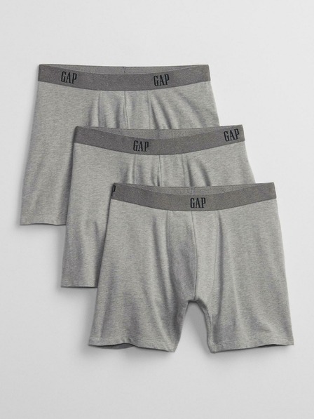 GAP Boxerky GAP logo, 3 ks