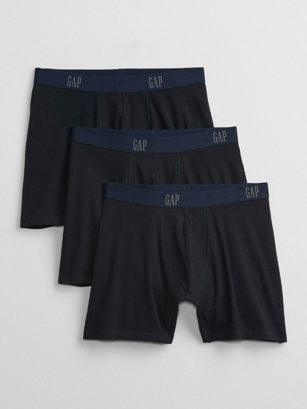 GAP Boxerky GAP logo, 3 ks