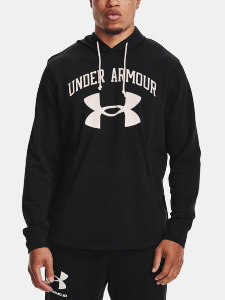 Under Armour Pánská mikina Under Armour RIVAL TERRY BIG LOGO HD