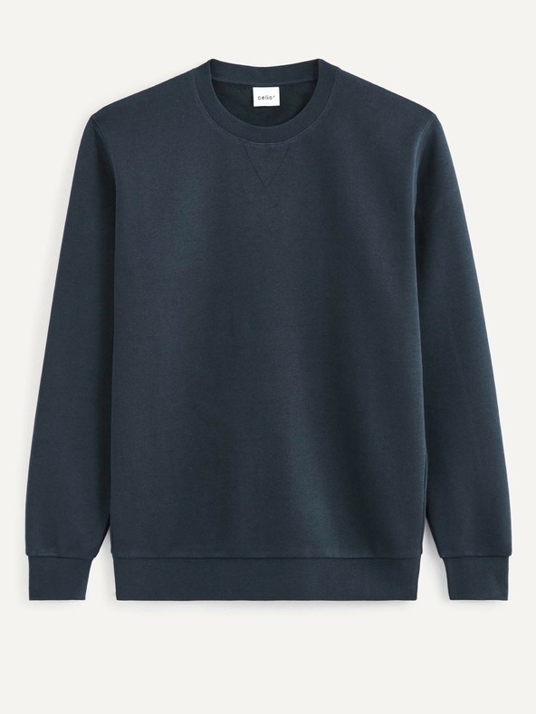 Celio Tmavě modrá pánská mikina Celio