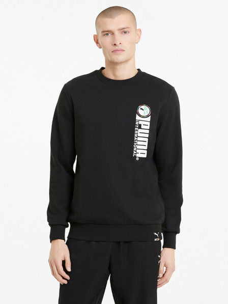 Puma Graphic Crew Mikina Puma