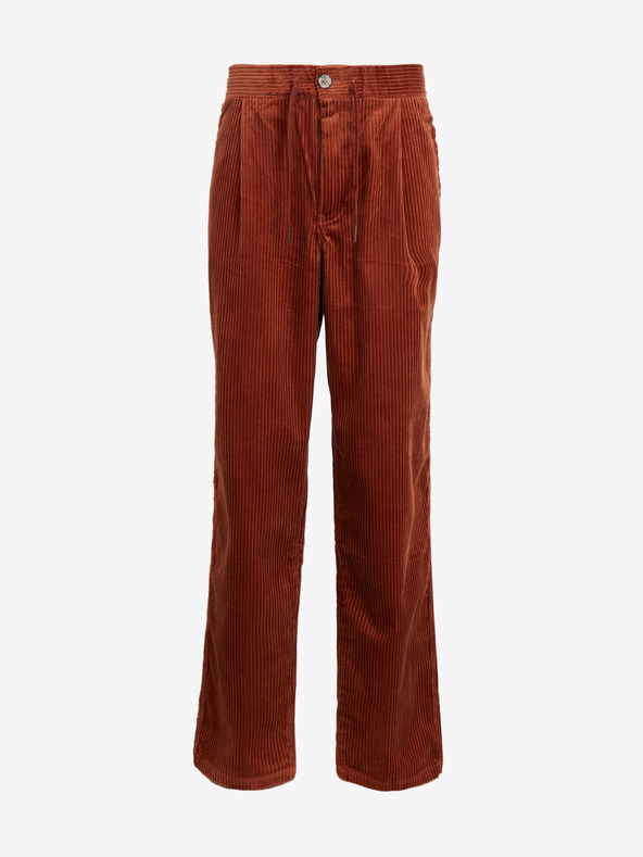 Pepe Jeans Cihlové pánské manšestrové kalhoty Pepe Jeans Alban Cord