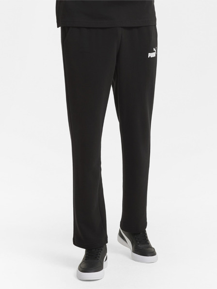 Puma Černé pánské tepláky Puma ESS Logo Pants