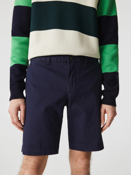 Lacoste Tmavě modré pánské kraťasy Lacoste