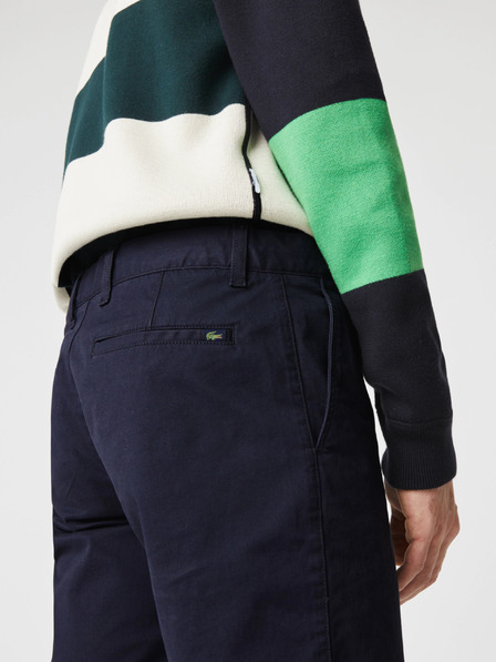 Lacoste Tmavě modré pánské kraťasy Lacoste