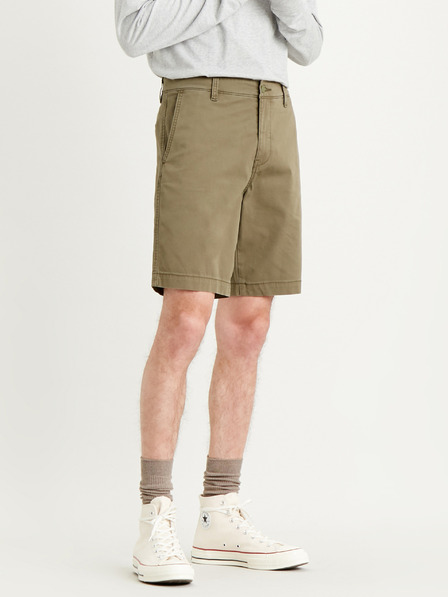 Levi's® Khaki pánské chino kraťasy Levi's® Taper