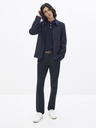 Celio Tmavě modré chino kalhoty Celio Pobelt