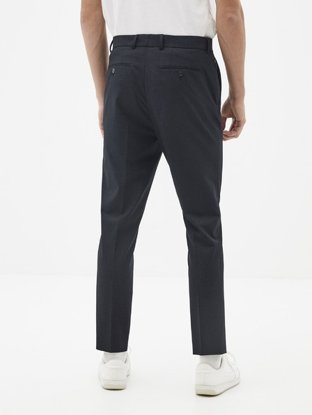 Celio Tmavě šedé chino kalhoty Celio Solouis