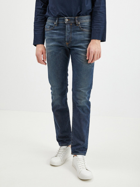 Diesel Tmavě modré pánské slim fit džíny Diesel
