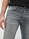 Jack & Jones Světle šedé slim fit džíny s vyšisovaným efektem Jack & Jones Glenn