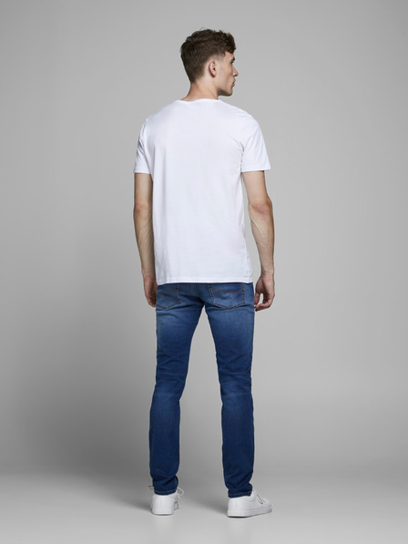 Jack & Jones Modré slim fit džíny Jack & Jones Glenn
