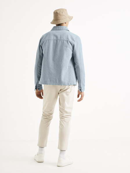 Celio Světle modrá džínová bunda Celio Tumultden