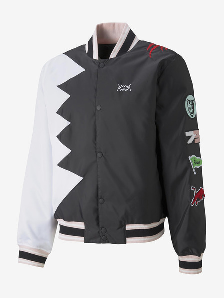 Puma Bílo-černý pánský bomber Puma