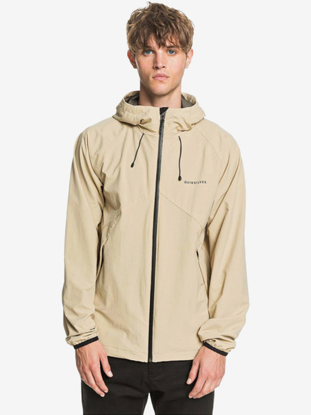 Quiksilver Béžová pánská podzimní bunda Quiksilver JAMBI PLAGE