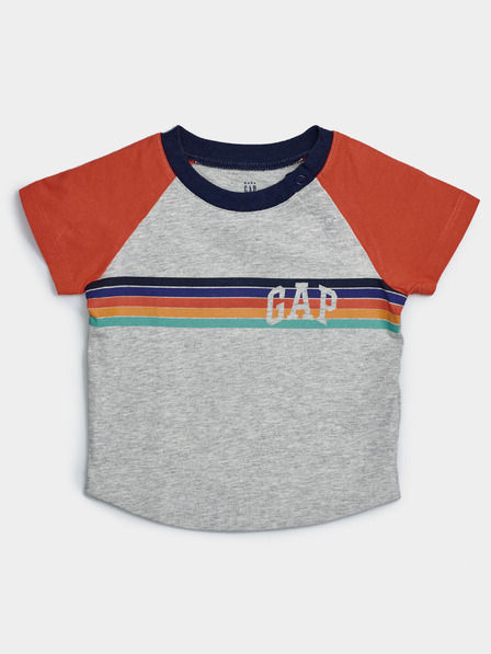GAP Baby tričko GAP logo raglan