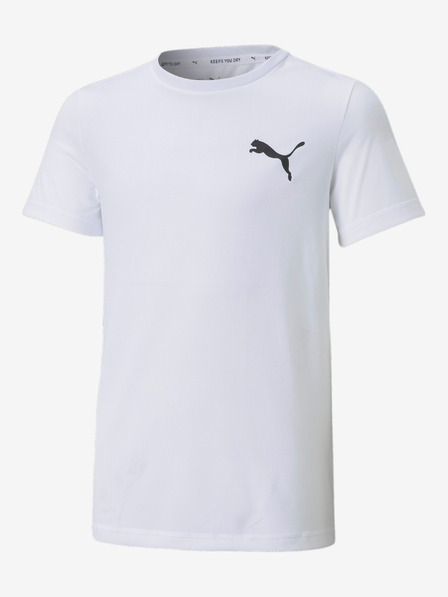 Puma Bílé klučičí sportovní tričko Puma Active