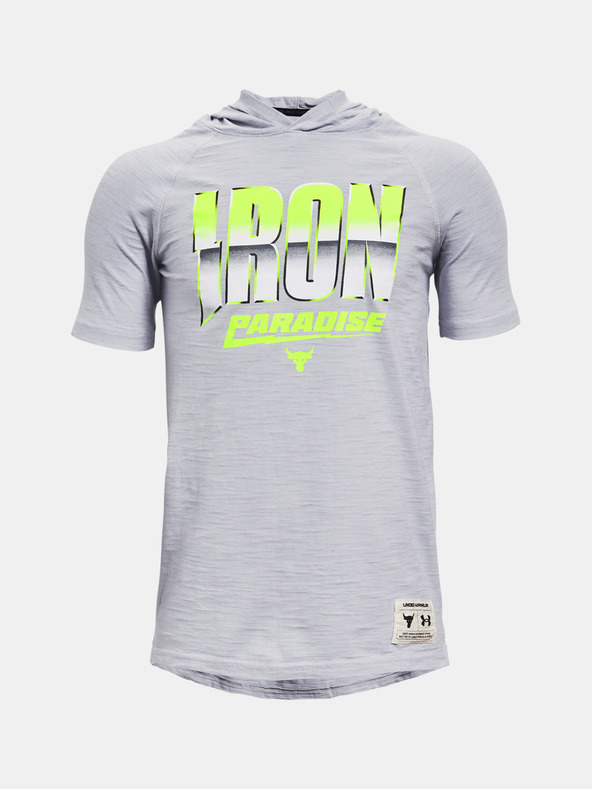 Under Armour Chlapecká mikina Under Armour  Project Rock CC SS HDY