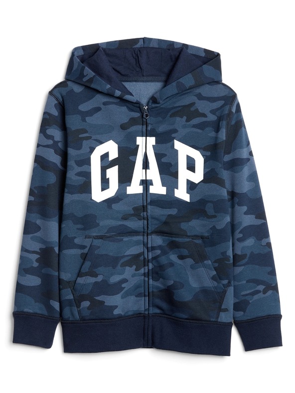 GAP Dětská mikina GAP logo fleece