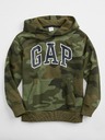 GAP Dětská mikina Gap logo camo GAP