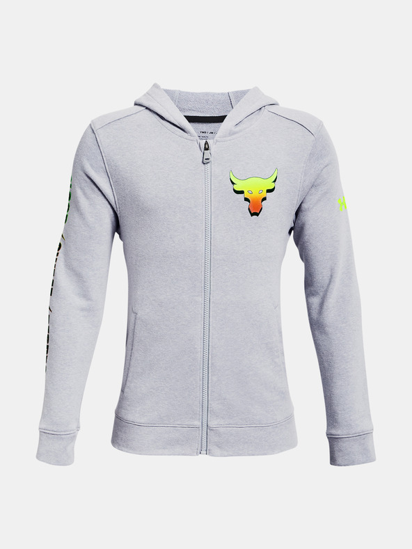 Under Armour Chlapecká mikina Under Armour Project Rock Terry FZ
