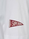 SuperDry Bílé dámské tričko s potiskem Superdry