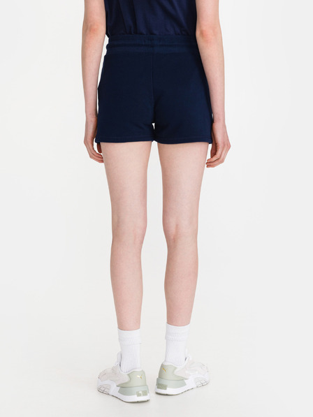 SuperDry Tmavě modré dámské teplákové kraťasy SuperDry