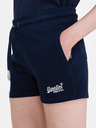 SuperDry Tmavě modré dámské teplákové kraťasy SuperDry
