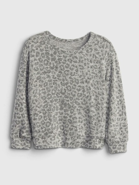 GAP Baby mikina leopard GAP