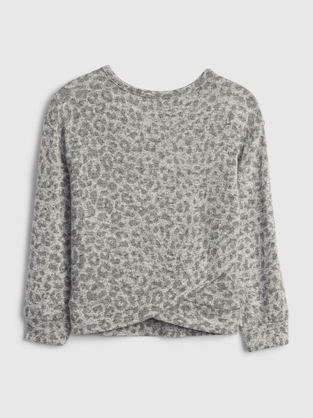 GAP Baby mikina leopard GAP
