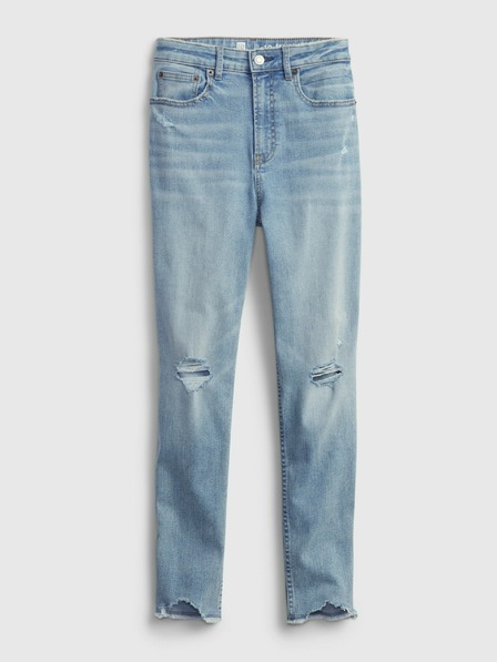 GAP Dětské džíny sky high rise skinny ankle GAP