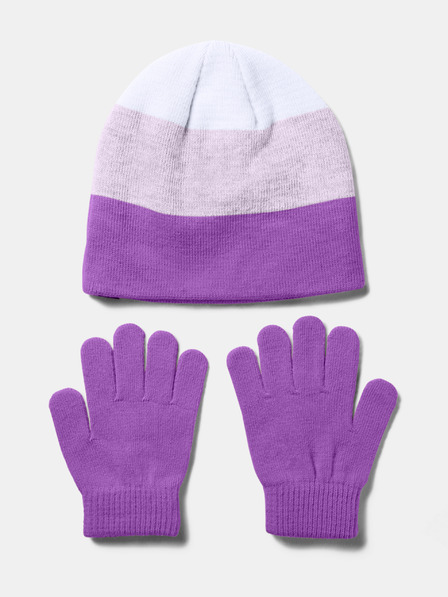 Under Armour Dívčí čepice Under Armour G Beanie Glove Combo