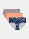 Under Armour Dámské kalhotky Under Armour UA Pure Stretch NS Nov HIP (3ks)