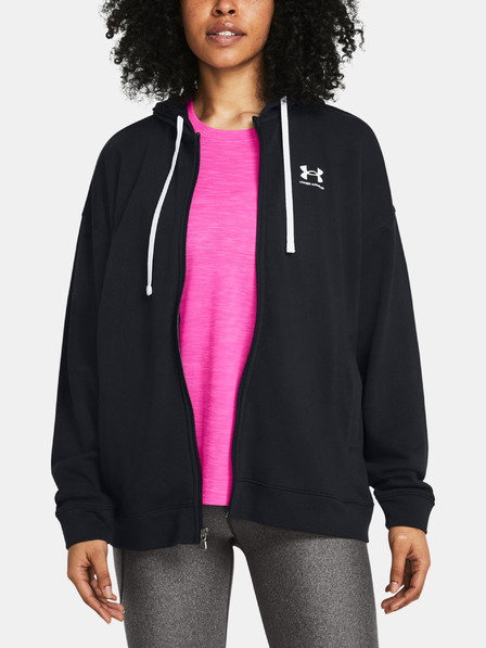 Under Armour Dámská mikina Under Armour UA Rival Terry OS FZ Hooded