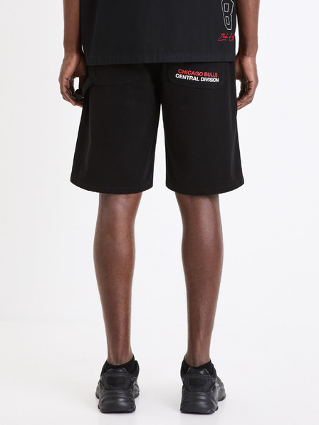 Celio Černé pánské kraťasy Celio NBA Chicago Bulls