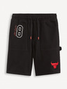 Celio Černé pánské kraťasy Celio NBA Chicago Bulls
