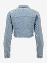 ONLY Světle modrá dámská crop top džínová bunda ONLY Wonder