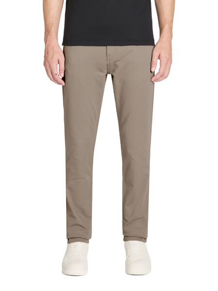 Celio Hnědé pánské slim kalhoty Celio Jofive 30