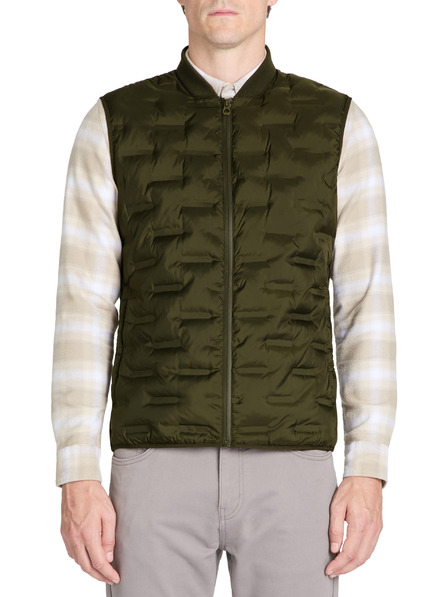 Celio Khaki pánská vesta Celio Jubianco