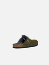 Geox Khaki pánské pantofle Geox Ghita